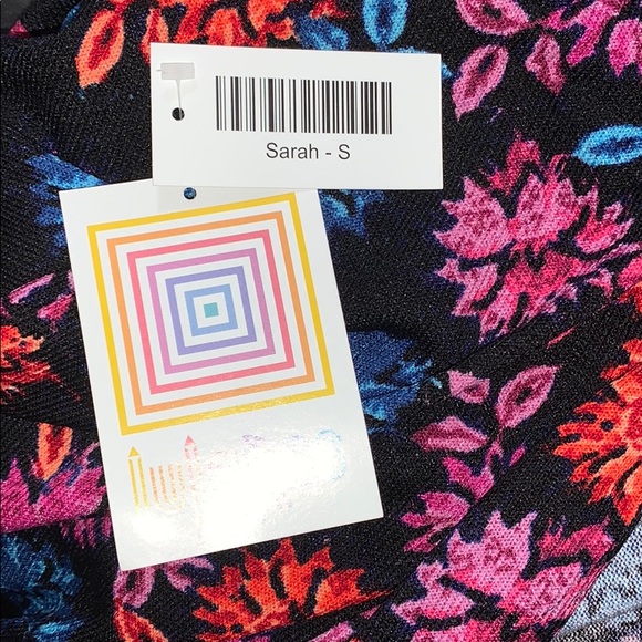 Lularoe Sarah Duster Cardigan Floral - Picture 5 of 6